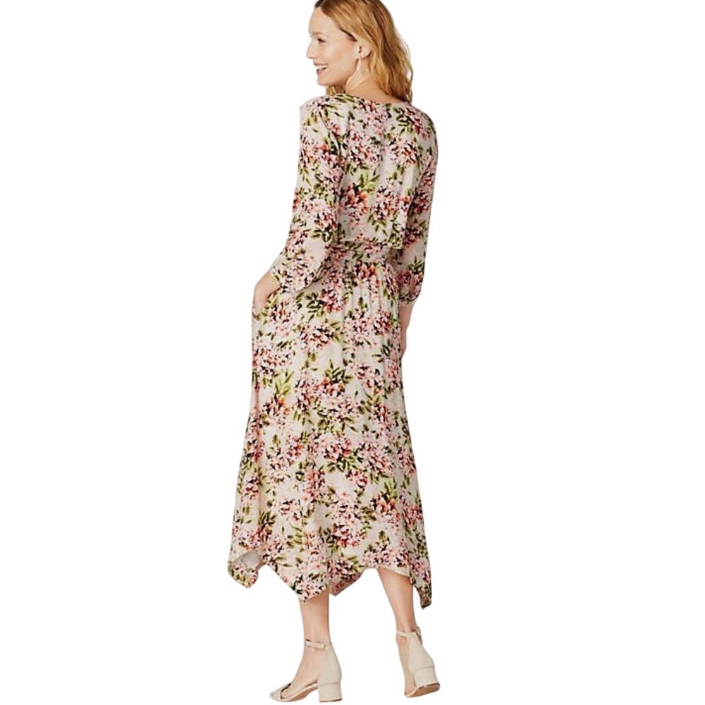 J. Jill Floral Dress Petite Pockets - Picture 12 of 13